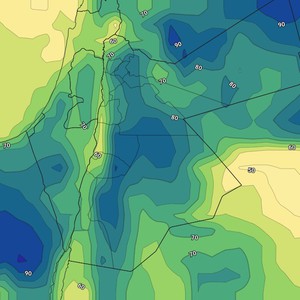 Heavy fog expected in the Gaza Strip at dawn and in the morning of Tuesday 1-28-2025