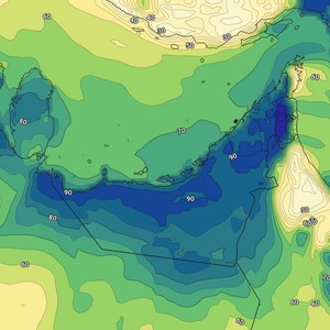 الإمارات | امتداد مُنخفض جوي وفُرص لتشكل الضباب على بعض المناطق