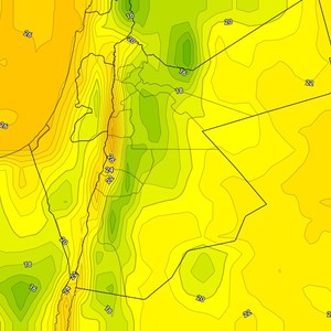 Pour les amateurs de froid... une nouvelle baisse des températures est attendue en Jordanie lundi.