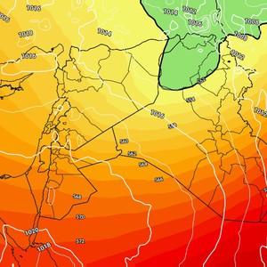 الليلة | ابتعاد المُنخفض الجوي وتراجع تدريجي على فرص الأمطار 