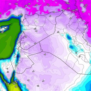 العراق | درجات الحرارة تهوي مجدداً لمادون الصفر المئوي ليل الخميس/الجمعة وتنبيه من موجة قوية من الإنجماد  