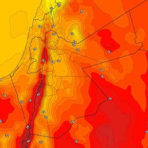 الأحد | بدء تأثر المملكة بالكتلة الهوائية المعتدلة وطقس صيفي معتدل عموماً