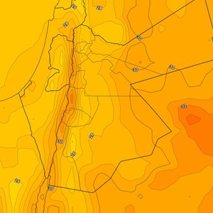 Jordanie | Le temps agréable se maintiendra cette nuit et une légère baisse des températures demain mardi
