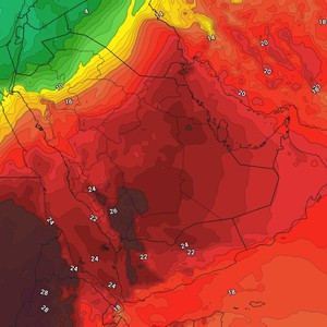 الكويت | مُنخفض جوي خماسيني جديد الخميس ودرجات الحرارة تتجاوز ال30 درجة مئوية 