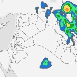 العراق | استمرار تأثير الأحوال الجوية غير المُستقرة الثلاثاء  