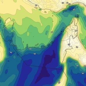 UAE: Dense fog returns to large areas tonight and into late Thursday morning