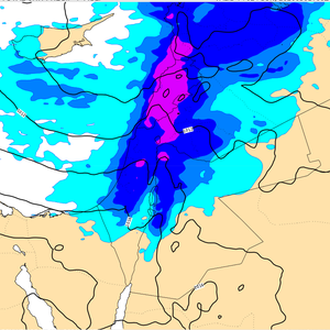 الليلة | منخفض جوي من الدرجة الثانية وجبهة هوائية ماطرة تعبر تدريجياً