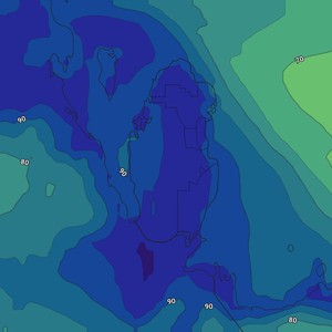 قطر | ضباب كثيف مُتوقع ساعات الليل المتأخرة من ليل الأحد/الاثنين وصباح الاثنين
