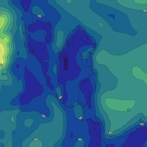 Qatar and Bahrain: For the third day in a row, chances of fog forming in some areas are renewed at dawn and Wednesday morning