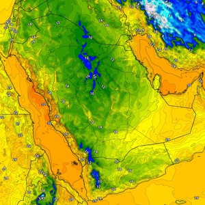 السعودية | طقس بارد الليلة على شكل غير معتاد لمثل هذا الوقت من العام