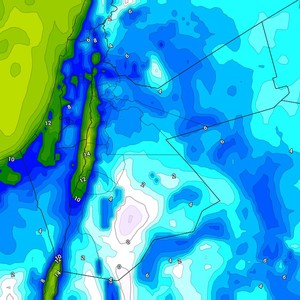 Tonight | Cold to very cold weather with frost formation in the southern desert