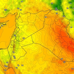 Jordanie | Nuits fraîches sur les hauteurs des montagnes et temps estival normal jusqu&#39;à la fin de la semaine
