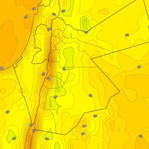 Jordan | What will the temperatures be like in your area tonight and tomorrow, Monday? Find out the latest weather developments
