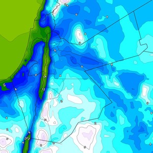 الليلة | تندفع نحو المملكة رياح قطبية شديدة البرودة تعمل على انحدار درجات الحرارة للصفر المئوي في بعض المناطق