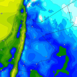 Jordan | Deepening of the Siberian Highland today imposes an unusual atmosphere today