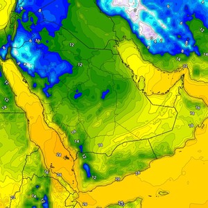 السعودية | انخفاض على الحرارة وصقيع متوقع في العديد من المناطق