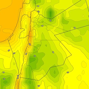الأردن | انخفاض إضافي على درجات الحرارة تزامناً مع عطلة ذكرى المولد النبوي الشريف