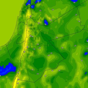 الليلة | ارتفاع على درجات الحرارة الليلية مقارنة مع الليالي السابقة 