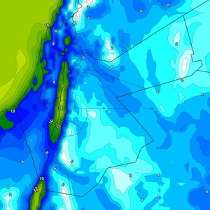 الأردن | تراجع حالة عدم الاستقرار الجوي الليلة وأجواء باردة في مختلف المناطق وشديدة البرودة فوق المرتفعات الجبلية مع تشكل الضباب في العديد من المناطق
