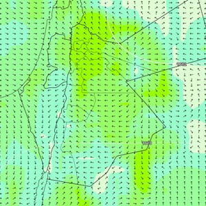 الأردن | استمرار هبوب الرياح الشرقية خلال الأيام القادمة  