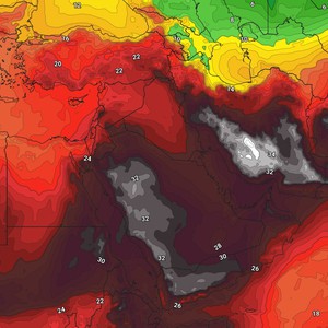 Jordan | Temperatures above average at the end of the week and the weather is suitable for outdoor sessions