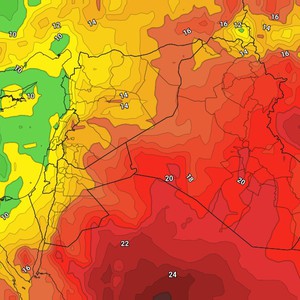 الثلاثاء | طقس معتدل الى لطيف واستمرار فرص الأمطار في مناطق محدودة