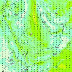 السعودية | موجة غبار على حفر الباطن والرياض يوم الاثنين وطقس حار في مكة الثلاثاء