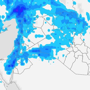 Jordan: Renewed chances of rain on two occasions this week