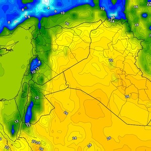 العراق | طقس ربيعي مُشمس الثلاثاء يسبق تأثر البلاد بحالة من عدم الاستقرار