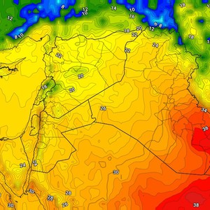 الأردن | طقس خريفي مشمس ولطيف إلى مائل للبرودة نهاراً وبارد نسبياً ليلاً السبت