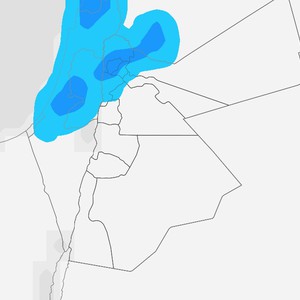 الأردن: انخفاض على درجات الحرارة وفرصة لهطول زخات من الأمطار في بعض المناطق الخميس