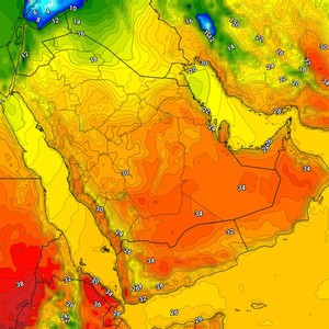 الكويت | طقس دافئ الاثنين مع انتشار السُحب وفرصة لزخات محلية من الأمطار في بعض المناطق   