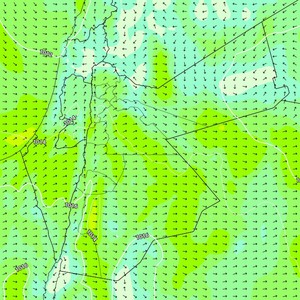 غزة | رياح نشطة وباردة للغاية تؤدي لاضطراب الأمواج وتضاعف الإحساس بالبرودة