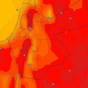 الأردن | طقس معتدل إلى لطيف هذه الليلة وارتفاع قليل على درجات الحرارة غداً الثلاثاء