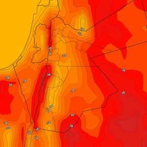 الأردن | هذه هي حالة الطقس المتوقعة في المملكة ليوم غد الإثنين(تفاصيل)