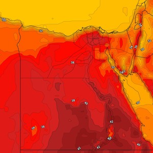 مصر | ارتفاع إضافي على درجات الحرارة الإثنين لتلامس الاربعينيات مئوية في القاهرة  