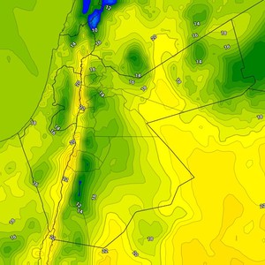 الأردن | انخفاض على درجات الحرارة الأربعاء وأجواء باردة نسبياً في العديد من المناطق