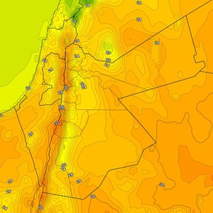 الأردن | ارتفاع قليل على درجات الحرارة الخميس وطقس مُعتدل إلى دافئ في أغلب المناطق