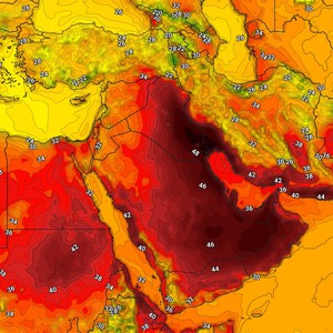 السعودية | أحوال الطقس ودرجات الحرارة المتوقعة ليوم الثلاثاء 11/6/2019 في مُختلف مدن المملكة  
