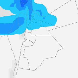 الاردن | ارتفاع طفيف على درجات الحرارة مع بقائها اقل من مُعدلاتها الخميس واستمرار فرص الأمطار على هذه المناطق  