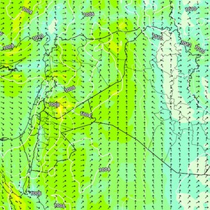 العراق | ازدياد تأثير الأحوال الجوية الخماسينية الثلاثاء وموجات غُبارية مُنتظرة على بعض المناطق  