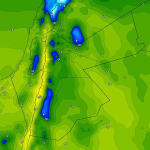 الأردن | استمرار تأثر المملكة بالموجة الباردة خلال عطلة نهاية الأسبوع