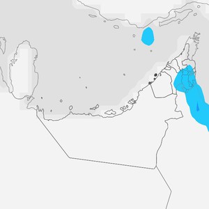 الإمارات - المركز الوطني | احتمال سقوط أمطار على بعض المناطق الشرقية والسواحل والبحر