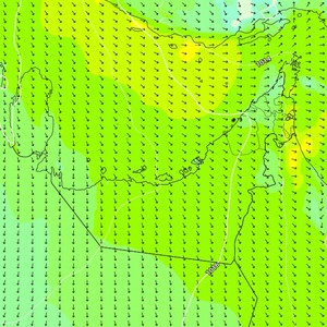 الإمارات | نهاية أسبوع مغبرة في العديد من المناطق تعرف على تفاصيل حالة الطقس المتوقعة