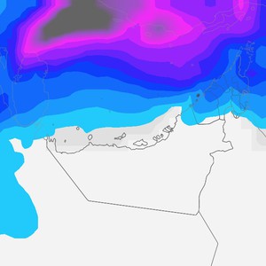 الإمارات - المركز الوطني | استمرار فرص تشكل السُحب الركامية التي يصاحبها هطول امطار على  مناطق متفرقة 