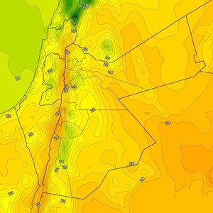 الأردن | استمرار الطقس ربيعياً لطيفاً في مُعظم المناطق نهار الإثنين و لكنه بارد نسبياً ليلاً