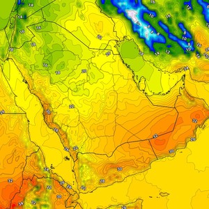 الكويت | انخفاض على درجات الحرارة الاثنين مع نشاط للرياح الشمالية الغربية