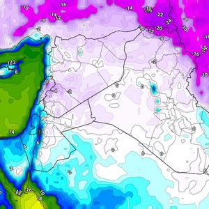 البرد القارس مستمر ودرجات الحرارة على أعتاب الصفر في بغداد خلال الليلة القادمة