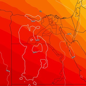 مصر | مرتفع جوي في طبقات الجو كافة يؤثر على الجمهورية الثلاثاء وارتفاع على درجات الحرارة في عموم المناطق
