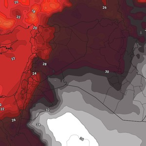الأردن: استمرار تأثر المملكة بالكتلة الهوائية الحارة نسبيًا السبت وتحديد موعد تراجعها